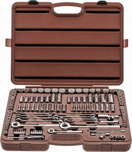 Paramount 116 Piece SAE/Metric Socket Set: 1/4, 3/8 & 1/2" Drive; 6,8 & 12 Point