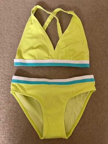 Top Sportif Old Navy Vert Lime Fille - Taille XS Occasion