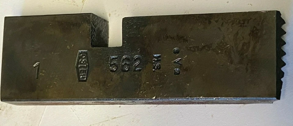 562 OSTER DIES, 7/8-9 HSS, MATCHED SET OF 4, UNUSED BUT  RUST MARKS FROM STORAGE - Image 4 of 4