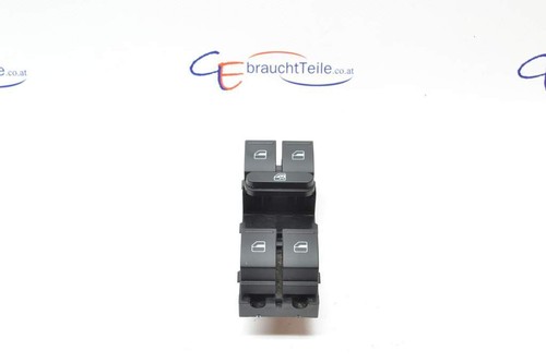 4-fach Elektrischer Fensterheber Schalter Knopf Schwarz 10-PIN Für Audi A3 A6 Q7