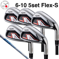 HONMA Tour World GS Iron 6-10 5 Set N.S.PRO Zelos For TW Flex S Steel Shaft New