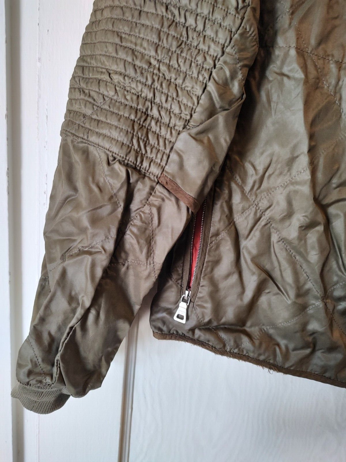 SUPER RARE authentic PRADA reversible jacket - image 6