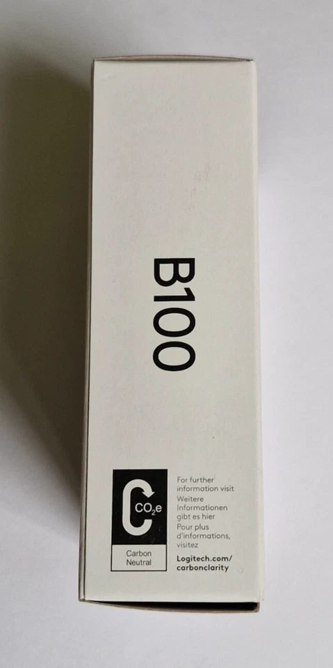 Logitech B100 Wired USB Mouse - Black - Brand New & Sealed. - Image 4 of 4