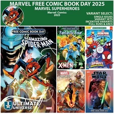Marvel Free Comic Book Day (2025) Marvel Comics ASM X-Men Star Wars FULL SET