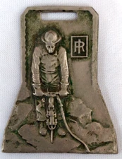 Ingersoll Rand Mining/Drilling Watch Fob Whitehead & Hoag Company of Newark NY