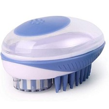 Pet Bath Brush Shampoo Washing Massage Shower Hair Removal Comb Cleaning Tool US