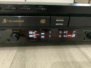 Near Mint SONY RCD-W500C 5 Disc CD Changer & Recorder ~ No Remote