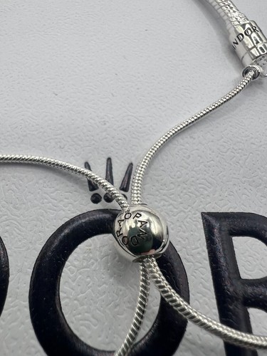 Pandora - Sterling Silver Chain Slider Adjustable Bracelet - 598699CO1 - Picture 2 of 4