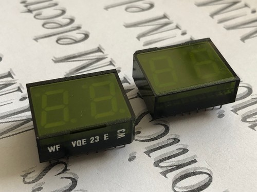 1x VQE23 E Display LED 7 segmenti VERDE 2 cifre - Foto 2 di 4