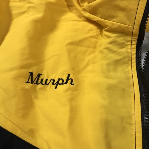 Boathouse Lacrosse Windbreaker Jacket Mens Medium Yellow Black Moorestown - Picture 6 of 17
