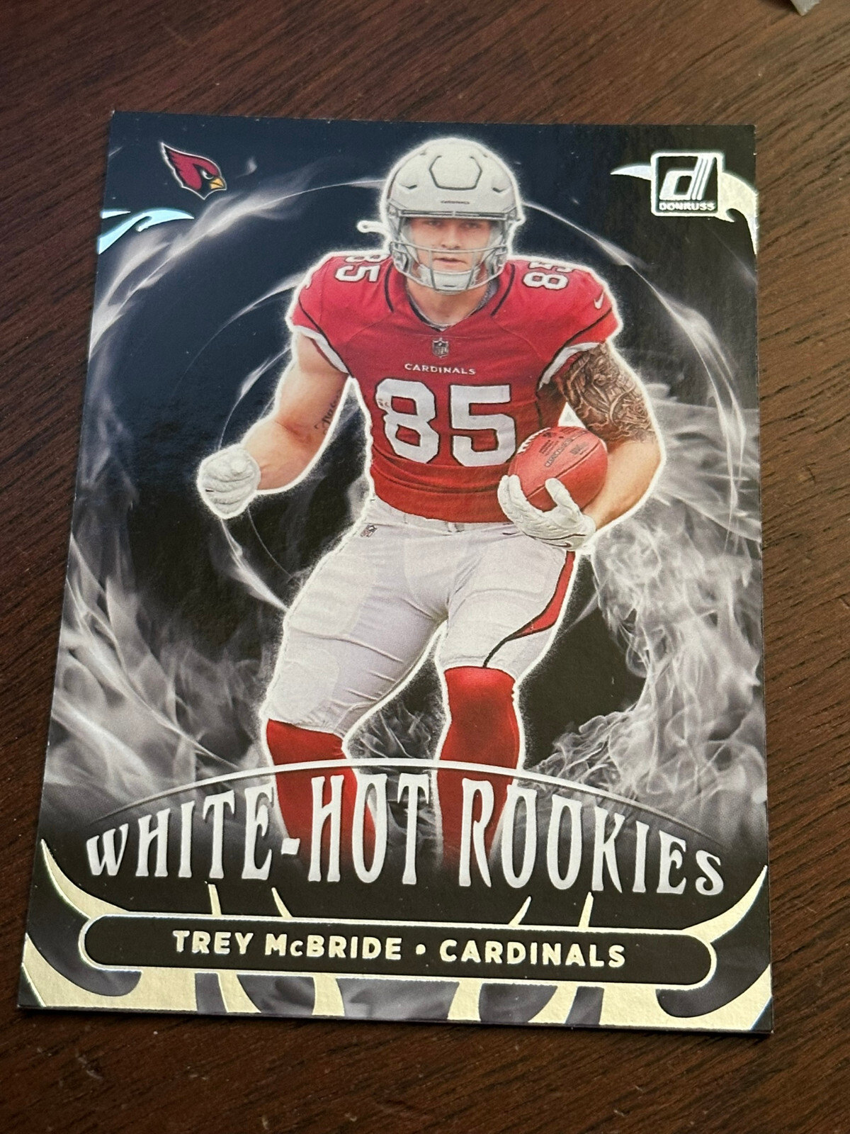 2022 Donruss White Hot Rookies Trey McBride Arizona Cardinals #WHR-10