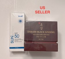 Combo 2 Dakami 1Black Ginseng Night Melasma cream 1Sunscreen Kem Nam Nhan Sam