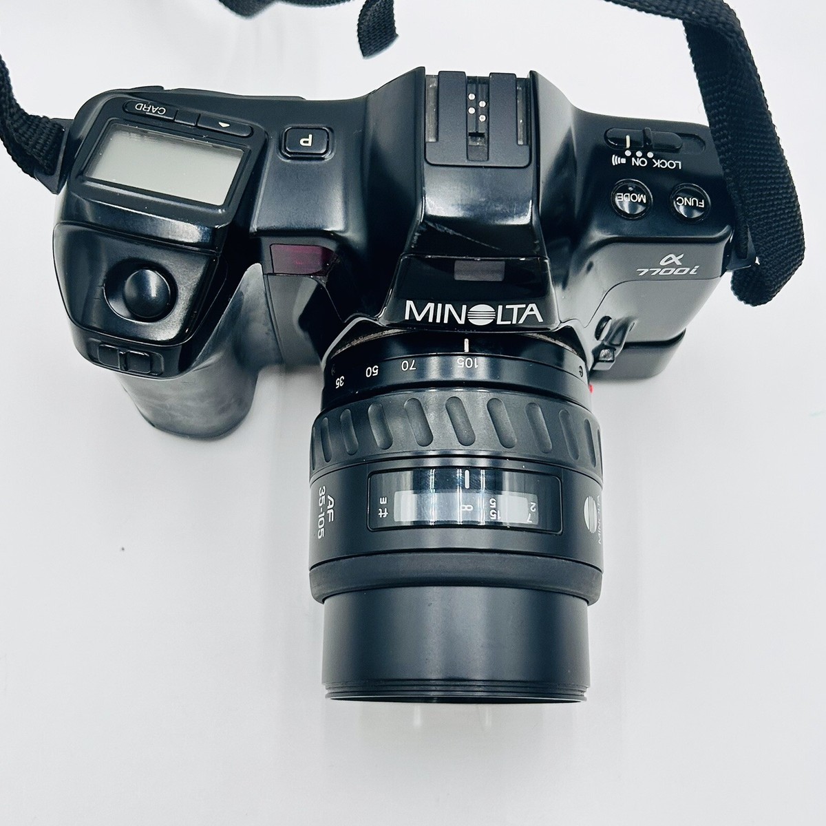 Minolta Film Camera A7700i AF 35-70 MM Lens UNTESTED AS IS