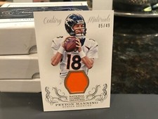 National Treasures Century Materials Jersey Broncos Peyton Manning 05/49  2013