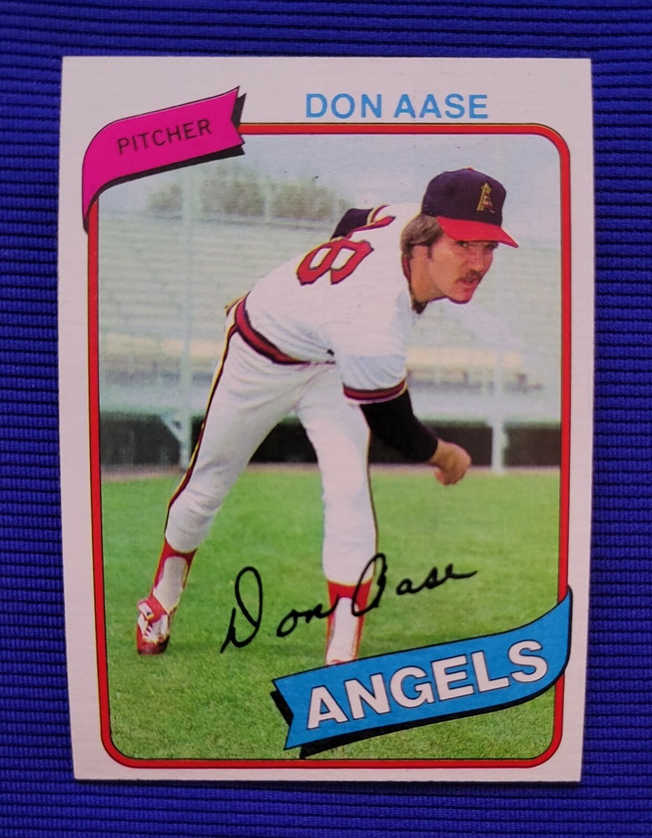1980 TOPPS #239 DON AASE CALIFORNIA ANGELS NM-MT BETTER 1986 ALL