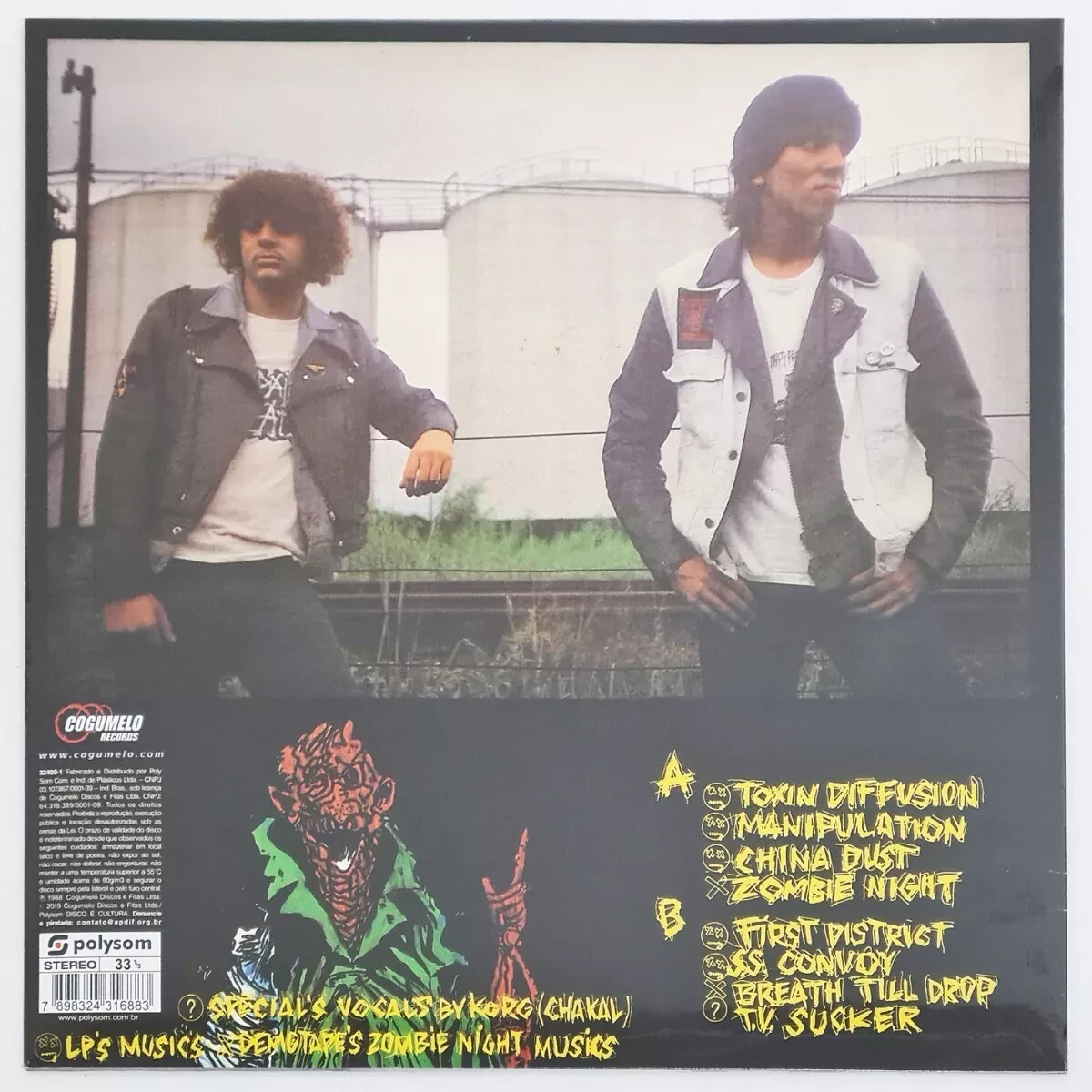 Psychic Possessor Toxin Diffusion LP Brazil Thrash MX RDP