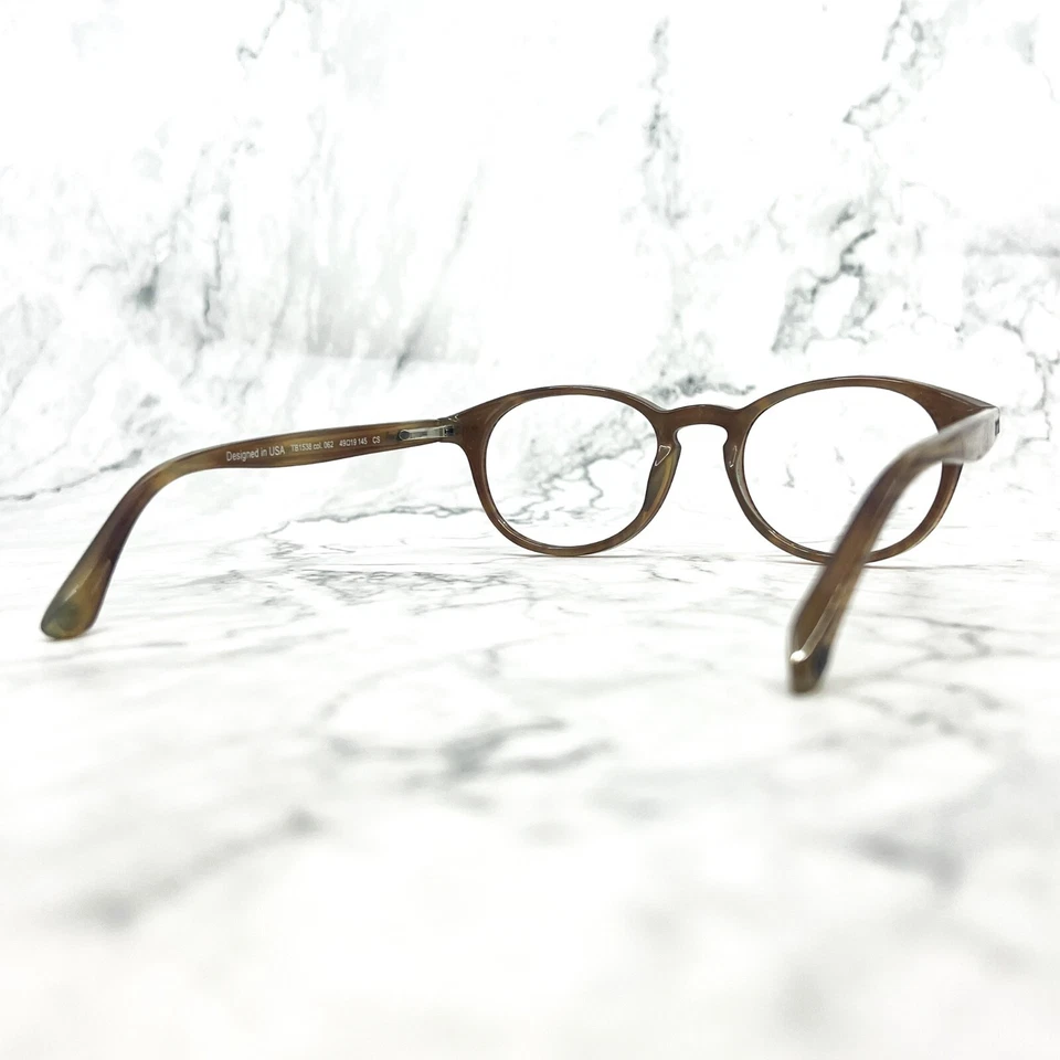 Timberland TB1538 Col.062 Anteojos Marrón Redondo Borde Completo Monturas 49-19-145 Foto 4 de 4