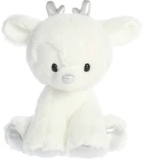 Aurora - Holiday - Dashing Reindeer - 9.5" White Festive Stuffed Animal