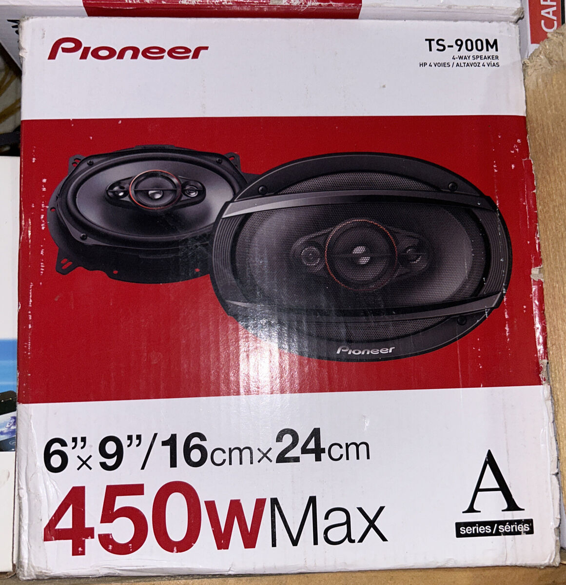 Pioneer TS-900M 6x9 4-way Midrange Coaxial Speakers (pair Pioneer TS-900M 6x9 4-way Midrange Coaxial Speakers (pair