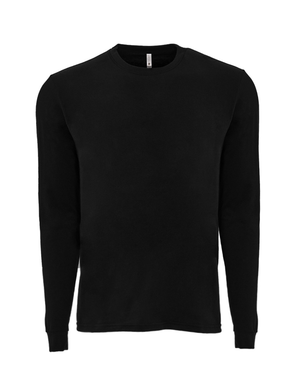NL238 Next Level Apparel 6411 Unisex Long Sleeve Sueded Ultra