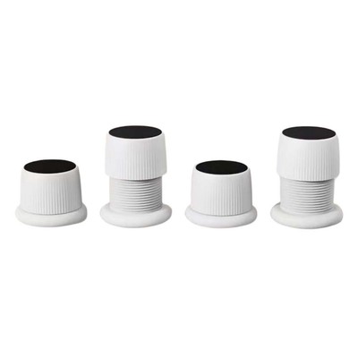 4Pcs Coffee Machine Foot Pads Adjustable For Heavy Duty Furniture Sofa Table