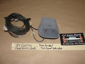 87 凯迪拉克帝威fwd 后制动转弯信号指示器光纤光保护套 Ebay