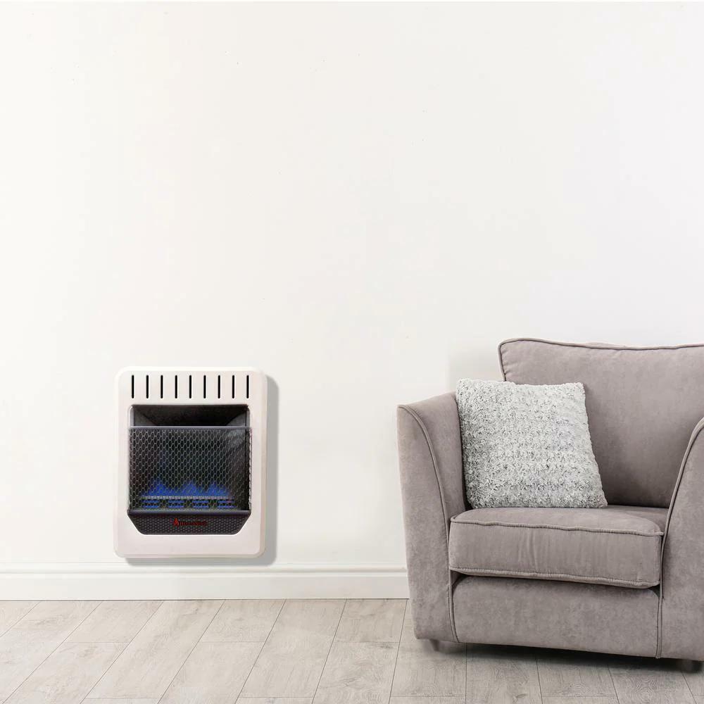 space heater ventless dual fuel blue flame gas w base manual control 10,000  btu 848660005535 | eBay