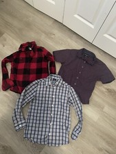Boys Bundle Button Up Shirts Size 8