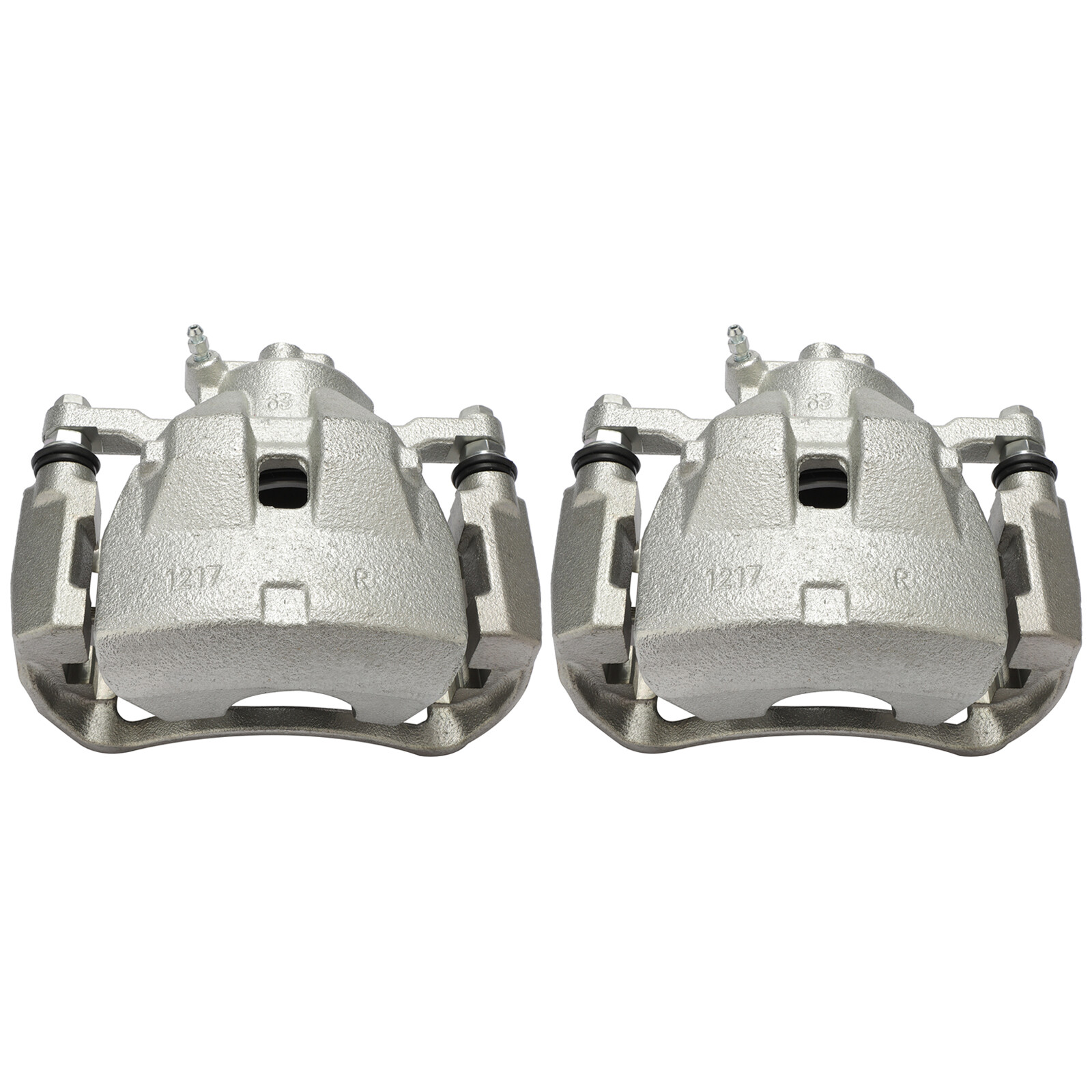 Toyota Avalon Camry Front Brake Calipers Pair with Mounting Brackets