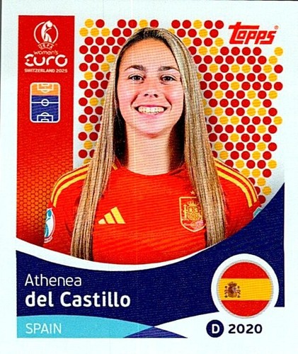 TOPPS UEFA WOMEN´S EURO SWITZERLAND 2025 STICKERS PARTE 1 (1 - 236) - Imagen 108 de 237
