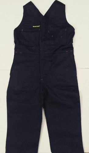 NEW Kids ACTION BACK WORK OVERALLS KHAKI OR NAVY with EMBROIDERED NAME - image 4 of 4