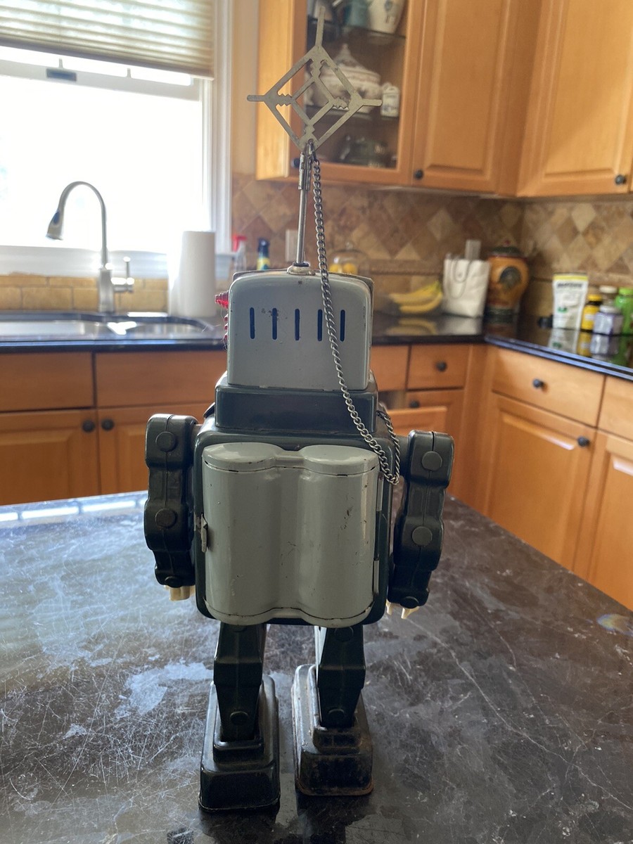 ALPS TELEVISION SPACEMAN ROBOT MADE IN JAPAN 1950's WORKING ALPS TELEVISION SPACEMAN ROBOT MADE IN JAPAN 1950's WORKING