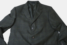 Burberry Kensington Wool Blazer Jacket Men Size 42L Made in the USA