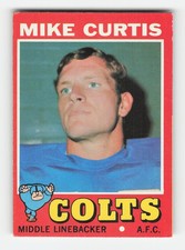 1971 Topps #80 Mike Curtis Near Mint or Better