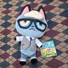 Animal Crossing Raymond Jack Plush Toy 20cm Soft Stuffed Nintendo Japan Release