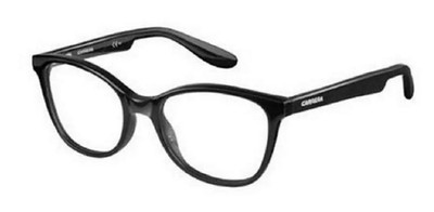 CARRERA CARRERINO 50 807 Black Cat-eye Girls Eyeglasses Frames 47-17-125mm New