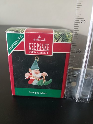 Ornamenti ricordo in miniatura Hallmark vintage - nuovi con scatola - scegli il tuo - set 6 - Foto 25 di 40