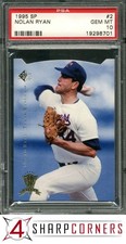 1995 SP #2 NOLAN RYAN RANGERS HOF PSA 10