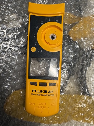 Fluke 337 Front Cover No Knob Assembly Part Only Used Condition