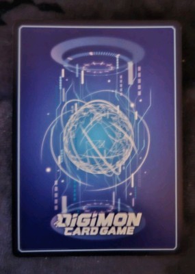 Digimon Card Zephagamon EX7-036 Signed SR Parallel English NM