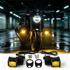 Durable Shark Demon Led Turn Signals For Harley Road Glide Fltrxs Fltrx 15-23