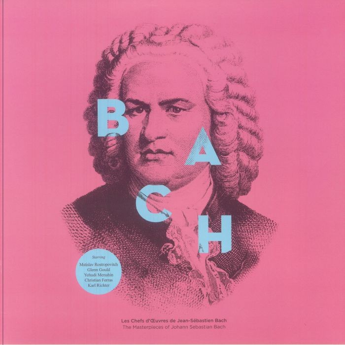BACH, Johann Sebastien/VARIOUS - The Masterpieces Of Johann Sebastien Bach - LP