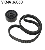 Skf Vkma 36060 Keilrippenriemensatz FüR Dacia,Nissan,Peugeot,Proton,Renault