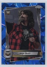 2025 Topps Chrome WWE Sapphire Edition Mick Foley #119 0us8