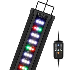 fishkeeper Aquarium Light, LED Fish Tank Lights with Auto Time Sync  24/7, I...