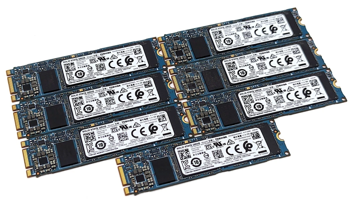 ②-W750-TOSHIBA SATA M.2 256GB SSD 2点 Toshiba M.2 Interface 256 GB Solid State Drives for sale | eBay