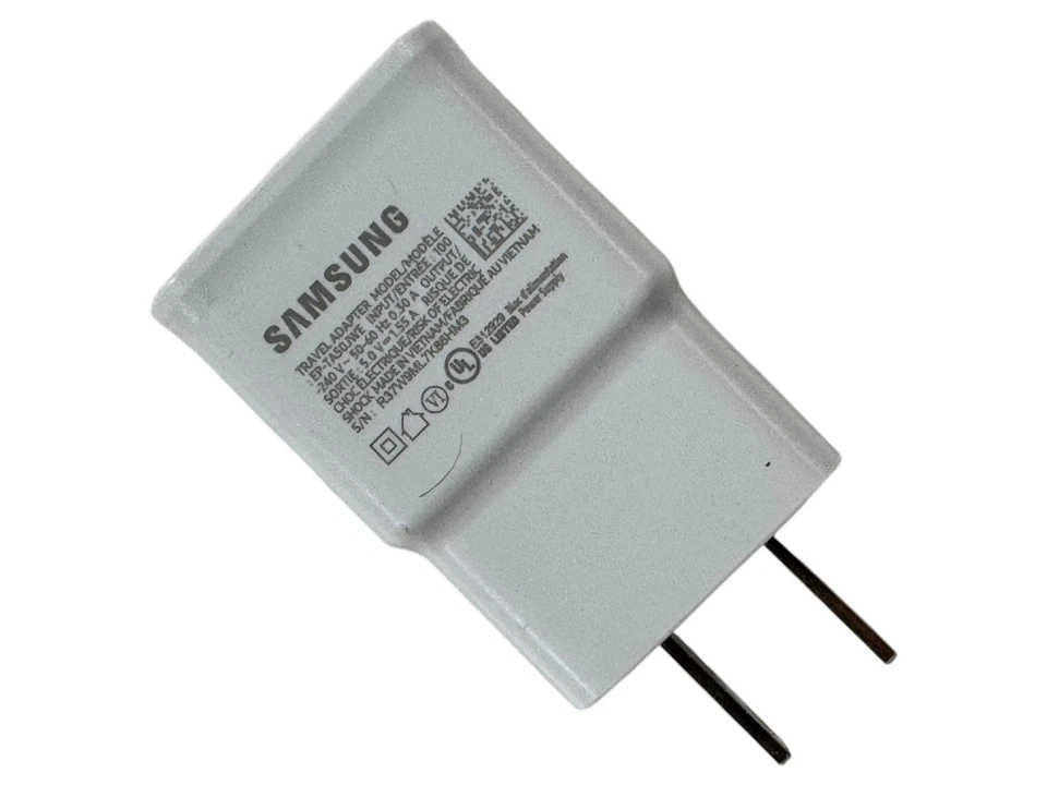 ✅ Cargador de pared/adaptador de viaje USB Samsung (5V/1.55A) OEM Samsung (5V/1.55A) 1 pieza ✅ Foto 2 de 4