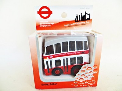 JOTUS 'DAIMLER DMS ROUND LONDON SIGHTSEEING TOUR BUS' PULL-BACK. Ltd Ed/BOXED