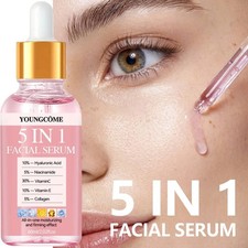 Vitamin C Face Cream with Hyaluronic Acid Vitamin E Niacinamide Collagen Serum