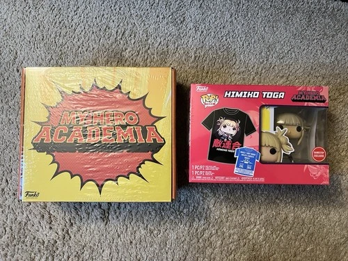 My Hero Academia Gamestop Exclusive Funko Pop Box & Himiko Toga NEW
